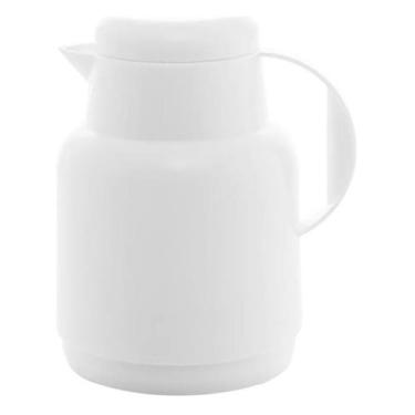 Imagem de Garrafa Térmica Lyor Basic De Plástico Branca 300ml