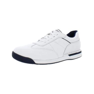 Imagem de Rockport Prowalker masculino 7200 Plus, Couro branco, 12