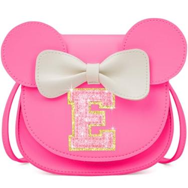 Imagem de OYLOLA Presentes de aniversário para meninas de 3, 4, 5, 6, 7 e 8 anos, bolsa infantil para meninas pequenas, presente para meninas, Rosa