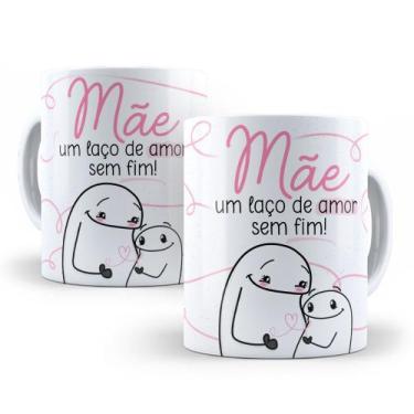 Imagem de Caneca de Cerâmica Personalizada 325ml Flork Mães - ILBN