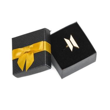 Imagem de Anel Banhada Ouro 18k Duas Pontes Feminino Regulável  - Ibiza, 12 Mese