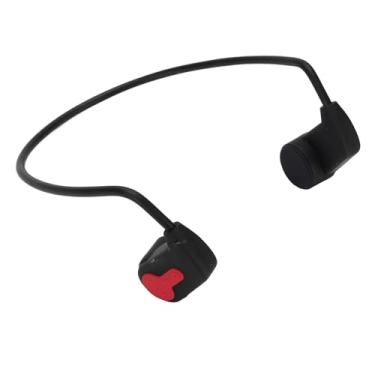 Imagem de Dpofirs Fones de Ouvido Bluetooth à Prova de Chuva IPX8 para Corrida, Ciclismo, Natação, Condução Óssea, Preto, 16GB, 5.0, 10m, 6-8h, MP3, WMA, WAV, FLAC, APE