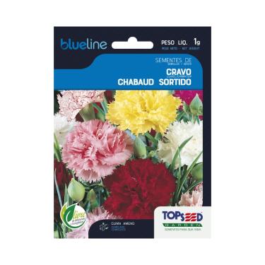 Imagem de Cravo Chabaud Sortido, Sementes de Flores, 1g, Clima Ameno