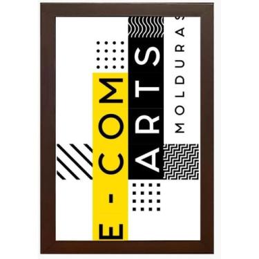 Imagem de Moldura em Madeira com vidro - Tamanho 20x30 vidro - Dominio dos Pássa