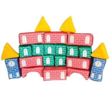 Imagem de Big Construtor Gigante Brinquedo Pedagógico Educativo - Brink Sul