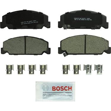 Imagem de BOSCH BC273 QuietCast Conjunto de pastilhas de freio a disco de cerâmica premium - Compatível com Honda Accord, Civic, Civic del Sol, CRX; FRENTE