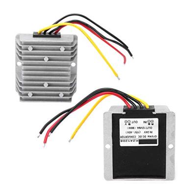 Imagem de Transformador de DC, 24V a 12V 8A 96W Módulo Redutor de Tensão de Energia Com Concha de Alumínio, Tecnologia de Estabilização de Tensão Síncrona, IP67 à Prova (24V a 12V8a
