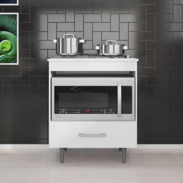 Imagem de Balcão Multiuso 1 Gaveta Alecrim