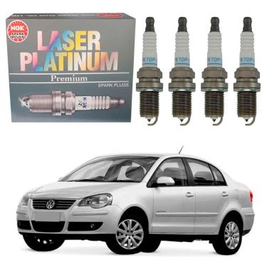 Imagem de Jogo velas ignição ngk volkswagen polo sedan 2.0 8V 116CV 2008 A 2012