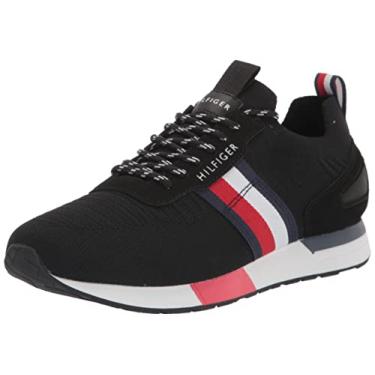 Imagem de Tommy Hilfiger Alexie Tênis masculino, Preto, 12