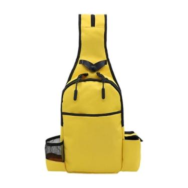 Imagem de rockible Mochila para Tênis, Compartimento para Raquetes E Acessórios, amarelo