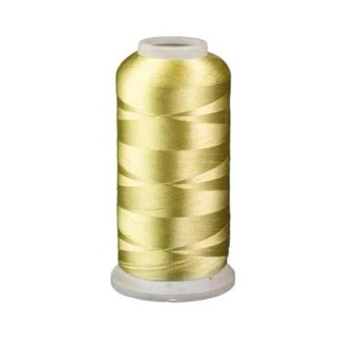 Imagem de Linha De Poliester Máquina De Bordar 4000m Verde Citrico