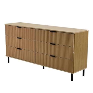 Imagem de Cômoda Ditália Rio 6 Gavetas