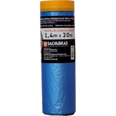 Imagem de Mascaramento Para Pintura Salvabras Salva Pintura 20M X 1,40M P00082
