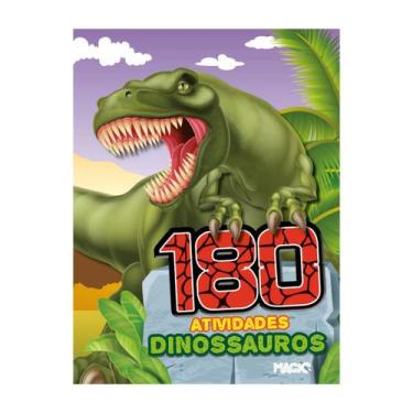 Imagem de Livro Infantil 180 Atividades Dinossauros - Ciranda Cultural