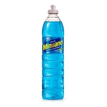 Imagem de Kit c/ 4 Detergente Lava Loucas Minuano Marine 500ml