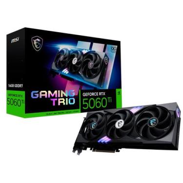 Imagem de Placa de Vídeo MSI RTX 5060 Ti 16GB GDDR7 128 Bits Gaming Trio OC MSI 