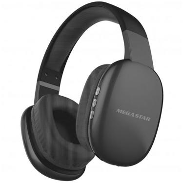 Imagem de Fone De Ouvido Sem Fio Megastar Hpv02bt Com Bluetooth E Microfone - Preto