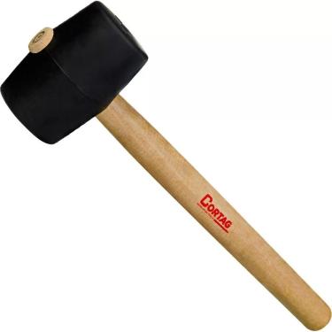 Imagem de Martelo De Borracha Preto 50mm Cortag
