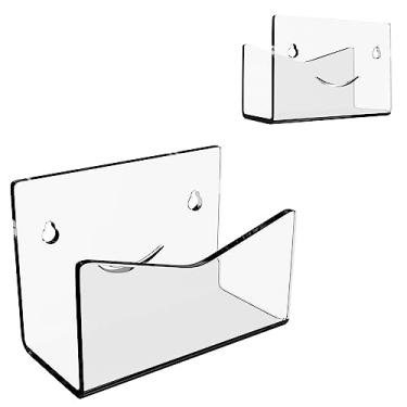 Imagem de Boloyo Porta-Correspondências De Acrílico Dupla Utilização, Organizador Transparente Parede Para Bancada, Classificador Cartas Escritório Doméstico E Escola, Envelope Preenchimento Contas Documentos