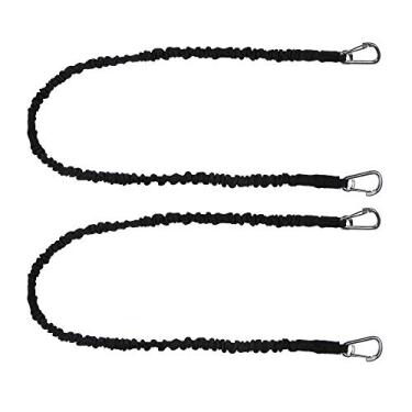 Imagem de Extreme Max BoatTector Snubber de linha de alta resistência e elástico de armazenamentoExtreme Max 48" with Medium Hooks preto 3006.2891