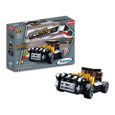 Imagem de Corrida Maluca Gold Power 51 Peças Xalingo - 2717.6 - Napolestore