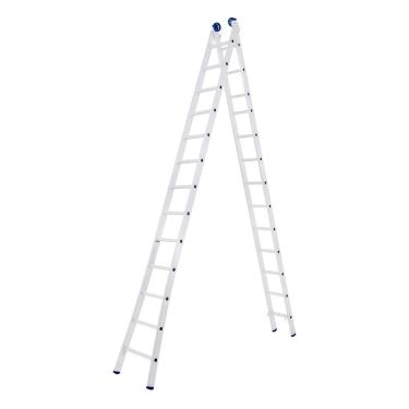Imagem de Escada Extensiva Mor 2x13 Em Alumínio 6,45m Até 150Kg