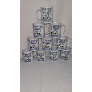 Imagem de Caneca porcelana personalizadas - Lorenzi Artesanato , Azul