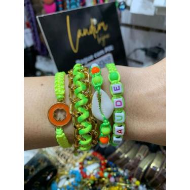 Imagem de Mix de pulseiras macramê - Landimbijux 