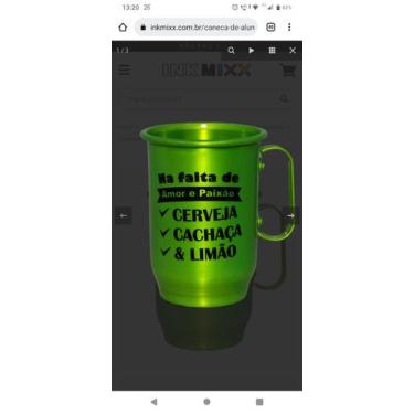 Imagem de Caneca alumínio