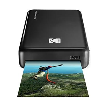 Imagem de Kodak Impressora de fotos instantânea móvel sem fio HD, impressão de fotos de mídia social, impressão colorida de qualidade premium. Compatível com dispositivos iOS e Android (preto)