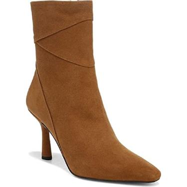 Imagem de Franco Sarto Bota feminina L-milinda no tornozelo, Camurça marrom sela, 9