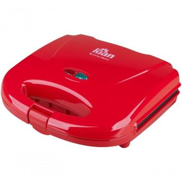 Imagem de Sanduicheira Grill Kian 750W Vermelha Chapa Antiaderente 110V
