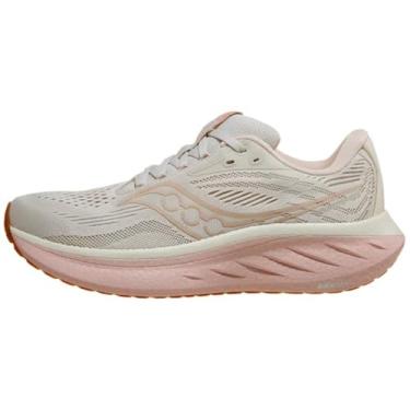 Imagem de Saucony Tênis feminino Ride 18, Quartzo/peônia, 38