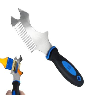 Imagem de Limpa de Tinta,Pente De Limpeza Para s De Pintura Em Aço Inoxidável - Equipamento Doméstico para Limpeza de Pintura em Projetos de Preparação e Reparo