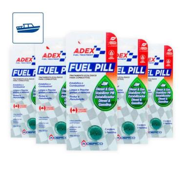 Imagem de Aditivo de Combustível Náutico ADEX Pastilhas  Melhoria de Performance