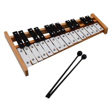 Imagem de menolana Xilofone de escala 27, instrumento musical portátil compacto, iluminação, piano de brinquedo, glockenspiel para aulas de música em casa