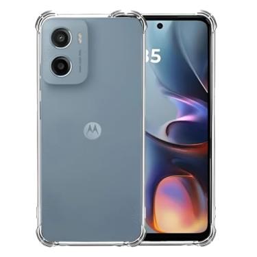 Imagem de Capa Capinha Anti Impacto Transparente Para Moto G05 Tela de 6.67 Polegadas - (Hard Glass Store)
