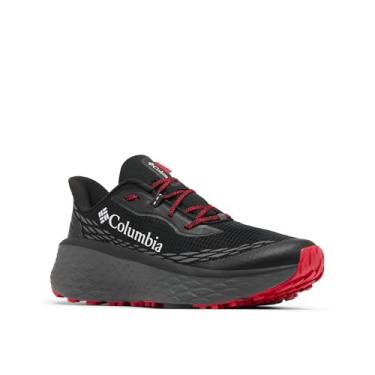 Imagem de Columbia Konos Trillium ATR Tênis de caminhada masculino, Preto/vermelho montanha, 38
