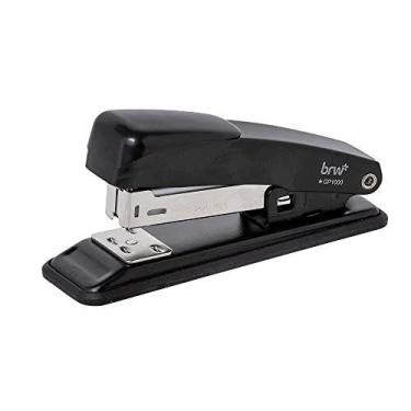 Imagem de Grampeador de Metal para 20 Folhas 11,5cm Preto, BRW