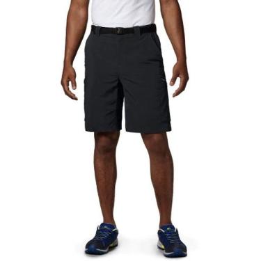 Imagem de Bermuda Masculina Columbia Silver Ridge Cargo, P, Preto