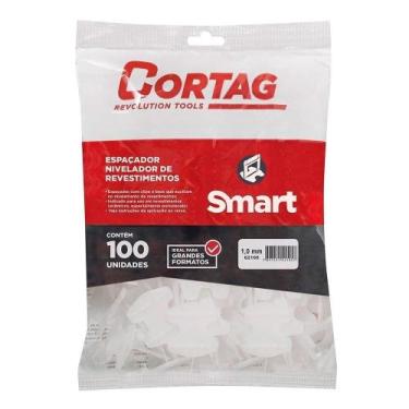 Imagem de Espaçador Nivelador Cortag Smart 1mm - Embalagem com 100 Unidades