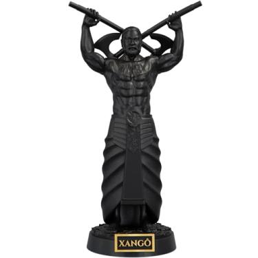 Imagem de Estátua Xangô Imagem Umbanda Candomblé Orixá (Cor Aurum Noctis)