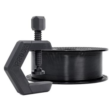 Imagem de Prusament PETG Preto fosco 1 kg filamento 1,75 mm 1kg carretel (1.0 kg), tolerância de diâmetro +/- 0,02 mm