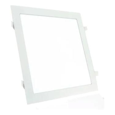 Imagem de Painel Plafon Led Embutir Quadrado 24W/25W Maxxy Slim Branco Frio 6500K 30x30cm