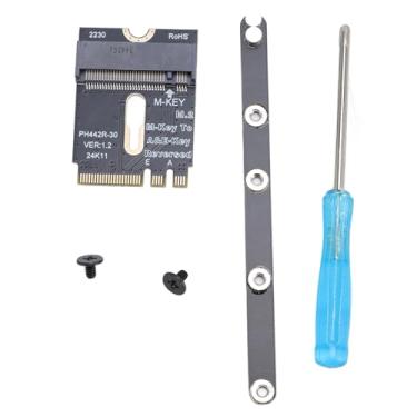 Imagem de Adaptador de conversão SSD NVME M.2 A e E com chave PCIe 4.0 M, suporta velocidades PCIe 4.0 para SSD NVME, tamanhos de cartão M.2 2230 2240 2260 2280 M.2