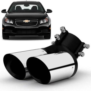 Imagem de Ponteira De Escapamento Chevrolet Cruze 2012 Até 2016 Pop - Outs