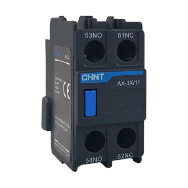 Imagem de Contato Auxiliar Frontal 1NA+1NF AX-3X/11 Cód. 938256 – Chint