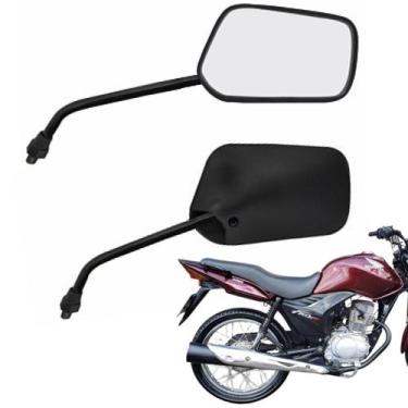 Imagem de Retrovisor Honda Par Espelho Titan 150 Ano 1999 - 2008 a 13 - AWA
