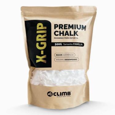 Imagem de Magnésio X-Grip Premium Chalk 500g 4Climb